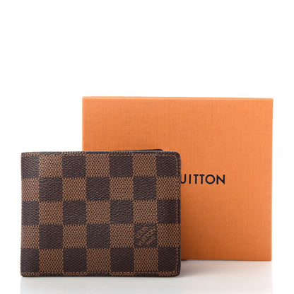 Louis Vuitton Damier Ebene Slender Wallet 7 of 7