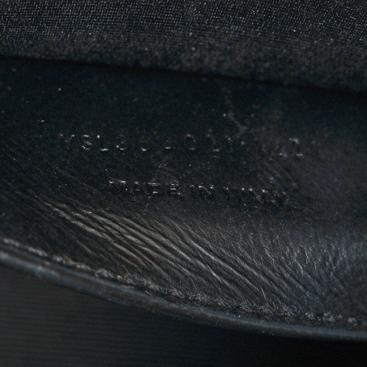 Saint Laurent Grain De Poudre Medium Classic Monogram Kate Satchel Black 8 of 11