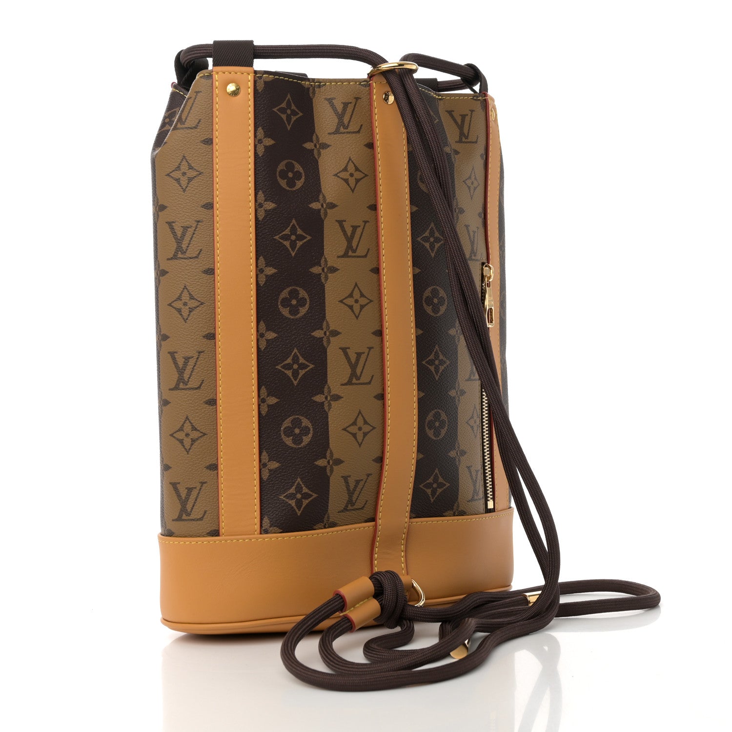 Louis Vuitton X NIGO Reverse Monogram Stripes Randonee Messenger 3 of 9