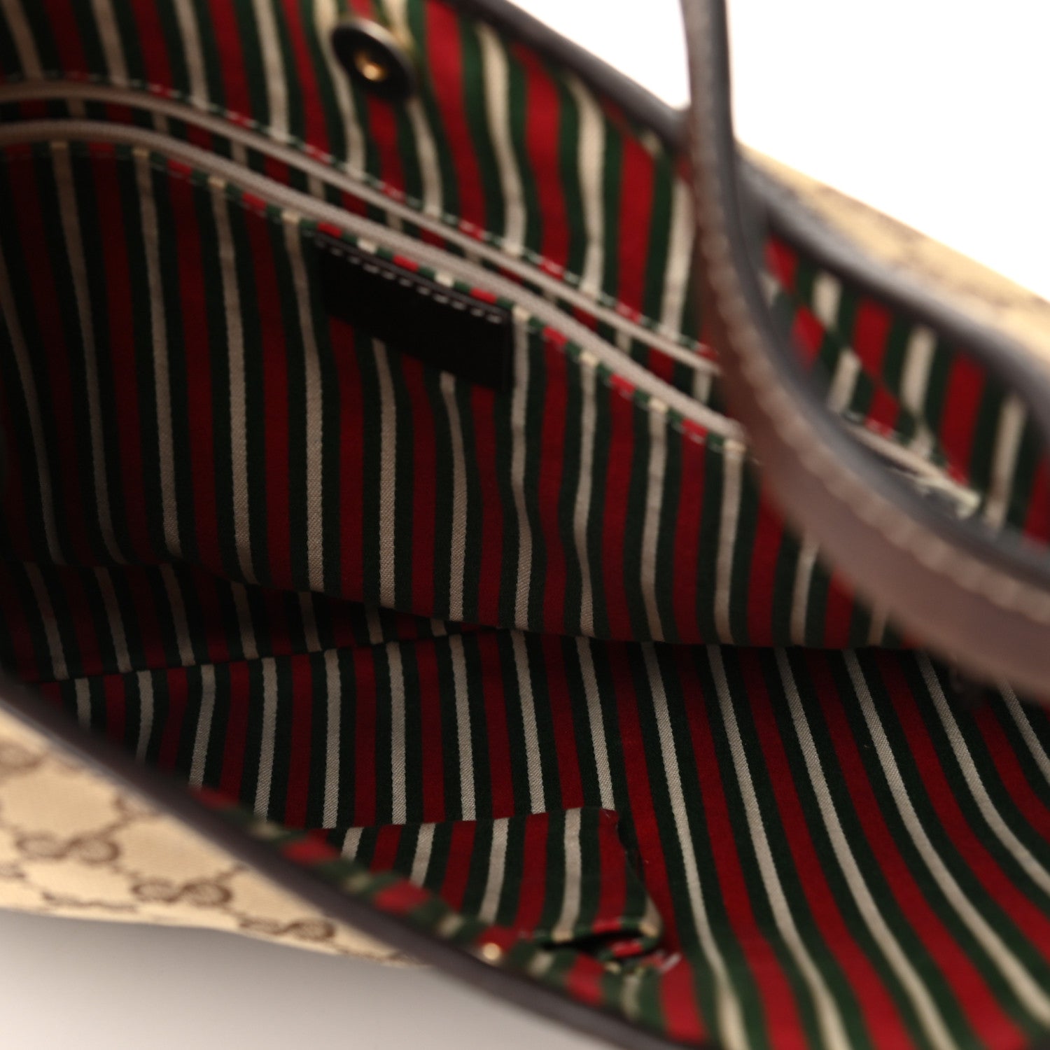 Gucci Monogram Medium New Britt Hobo Dark Brown 5 of 11