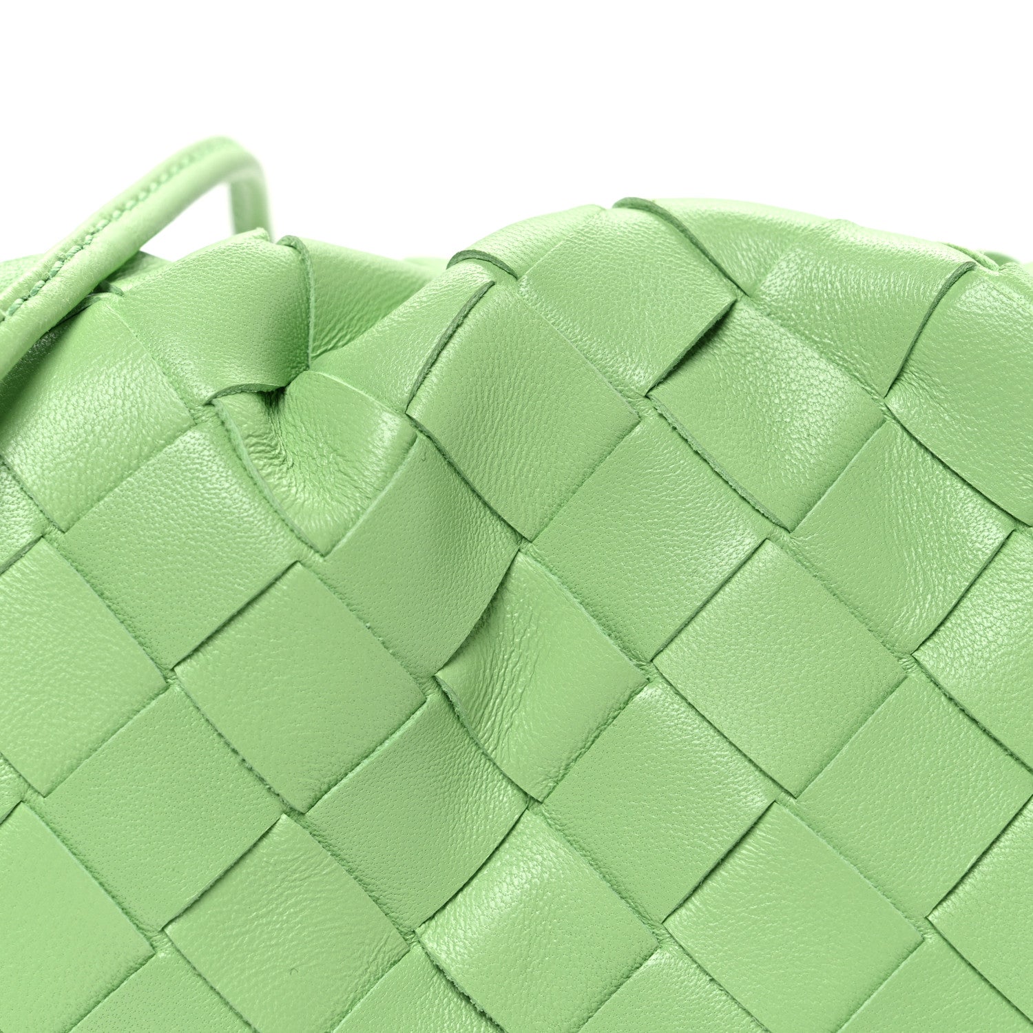 Bottega Veneta Nappa Intrecciato The Mini Pouch Pistachio 8 of 10