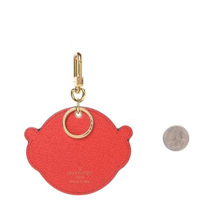 Louis Vuitton Monogram Animal Faces Bird Bag Charm 2 of 4