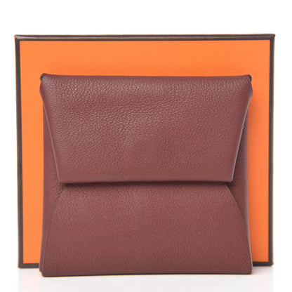 Hermes Swift Bastia Coin Purse Rouge H Havane 8 of 8