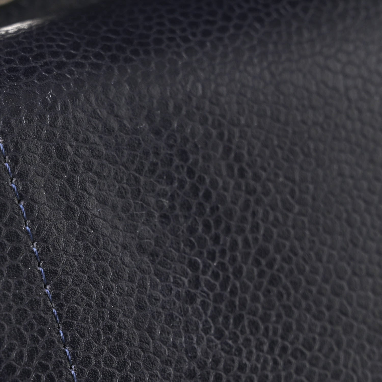 Chanel Caviar Quilted Medium Double Flap Navy 12 of 12