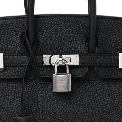 Hermes Togo Birkin 25 Black 9 of 10