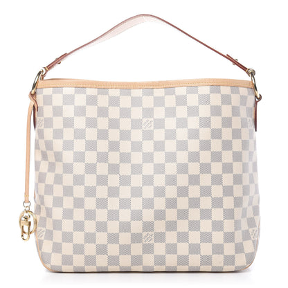 Louis Vuitton Damier Azur Delightful PM Rose Ballerine 1 of 13