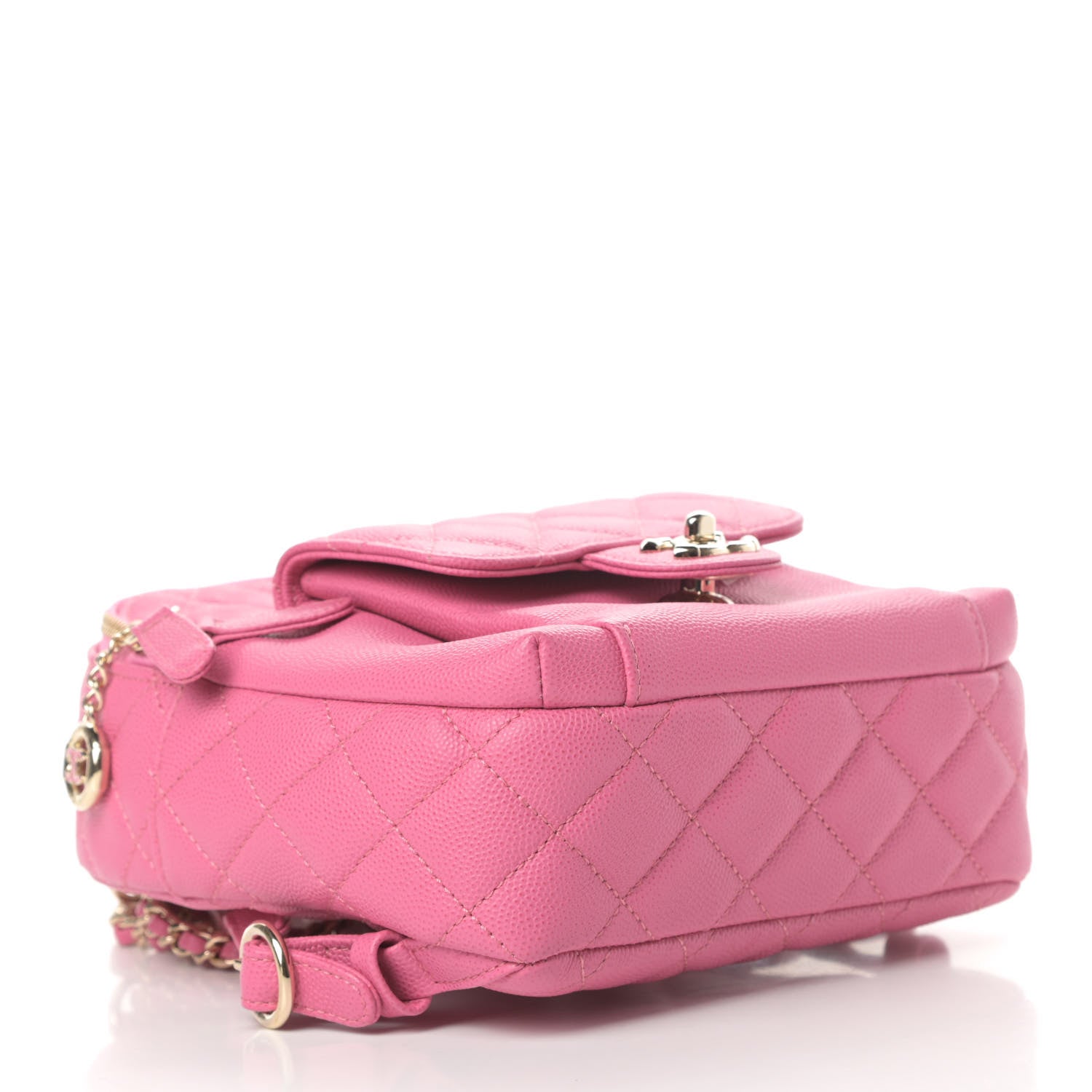 Chanel Caviar Quilted Small CC Day Backpack Pink 4 of 11