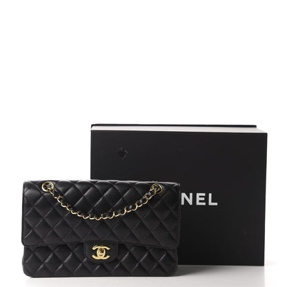 Chanel Caviar Quilted Medium Double Flap Black 11 of 11