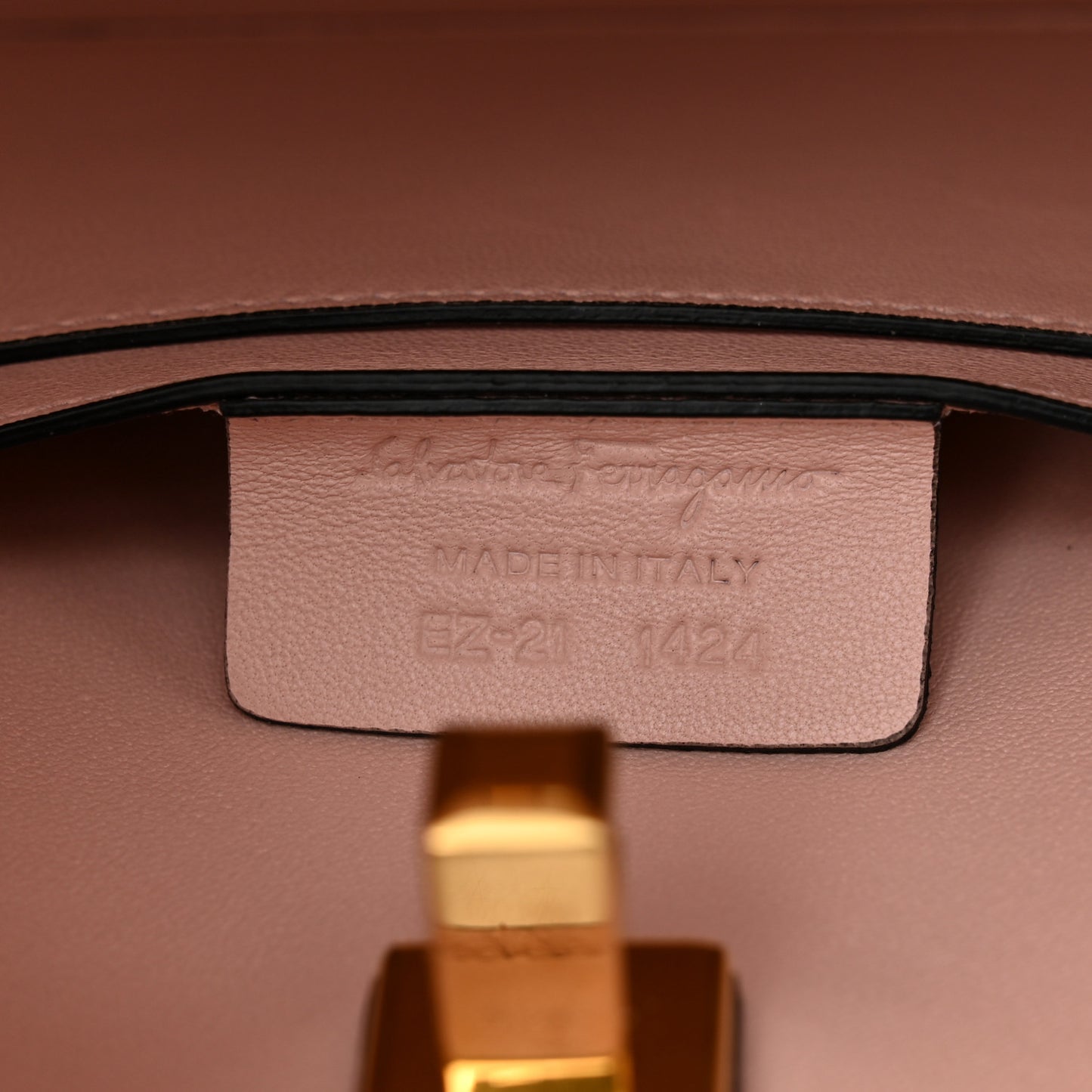 Calfskin Small The Studio Box Bag Black