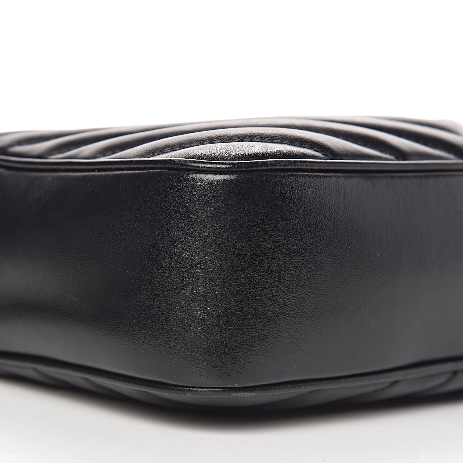 Saint Laurent Calfskin Matelasse Monogram Lou Camera Bag Black 7 of 9
