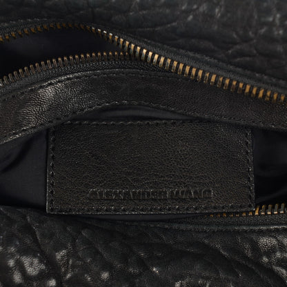 Alexander Wang Pebbled Lambskin Rocco Black Matte Black Hardware 10 of 13