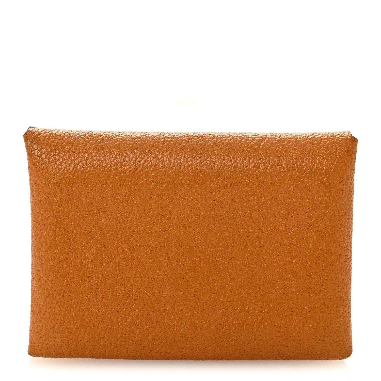 Hermes Chevre Mysore Verso Calvi Duo Card Case Caramel Vert Fizz 1 of 9