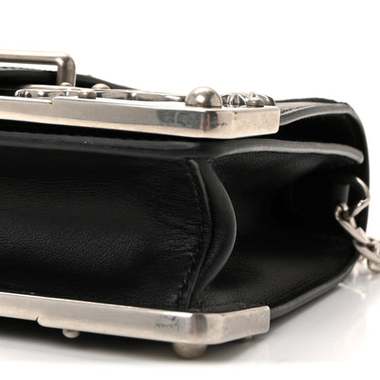 Prada City Calf Saffiano Cahier Astrology Bag Black 16 of 17