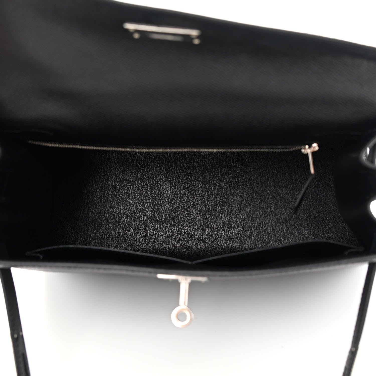 Hermes Epsom Kelly Sellier 28 Black 5 of 19