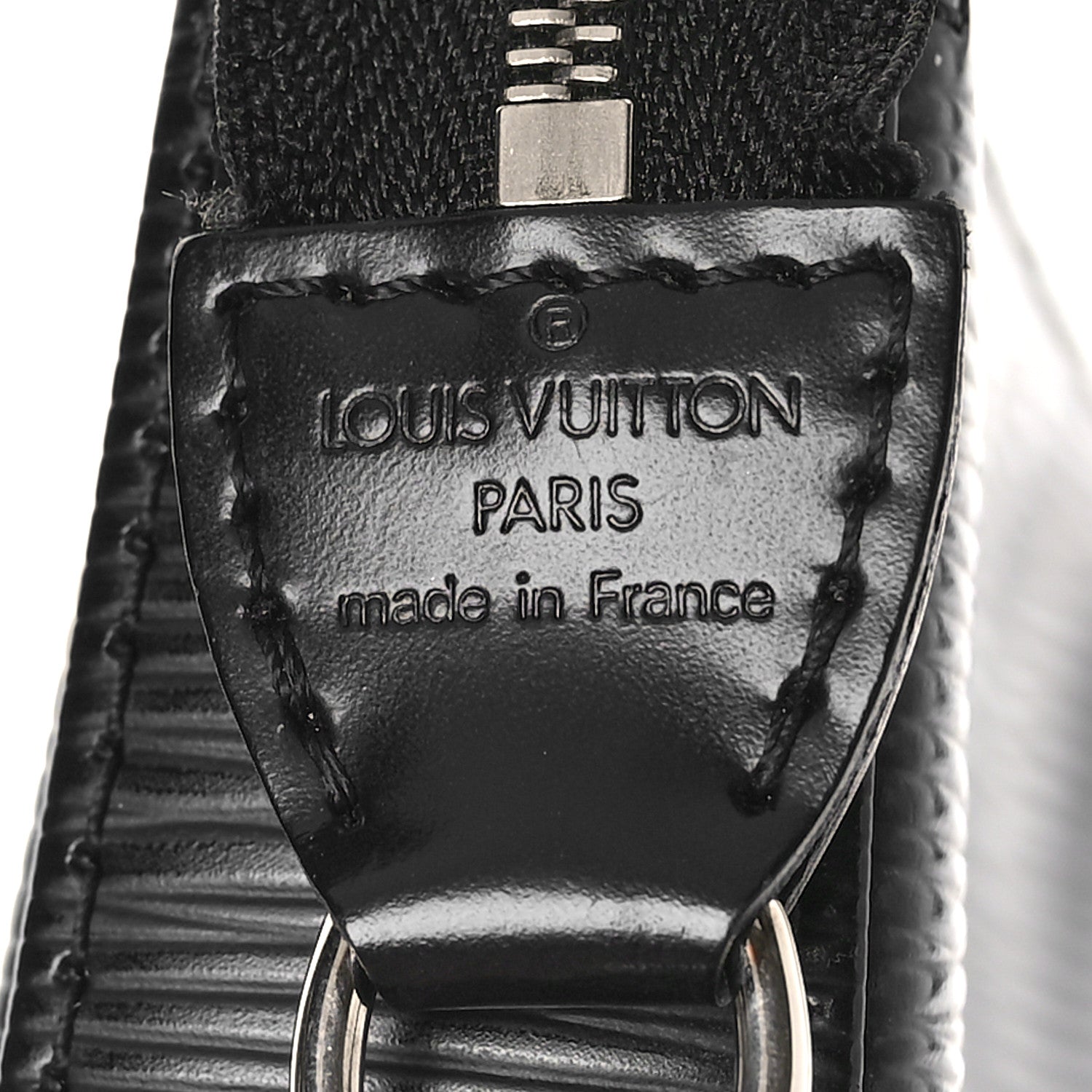 Louis Vuitton Epi Pochette Accessories NM Black 6 of 10