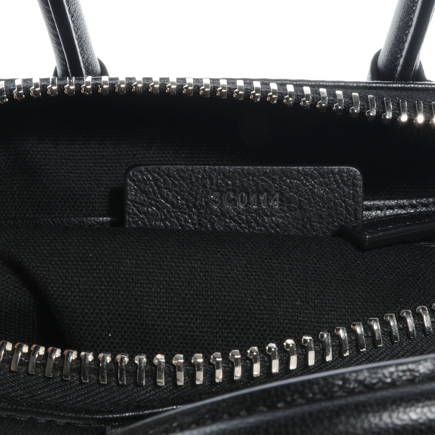 Sugar Goatskin Mini Antigona Black