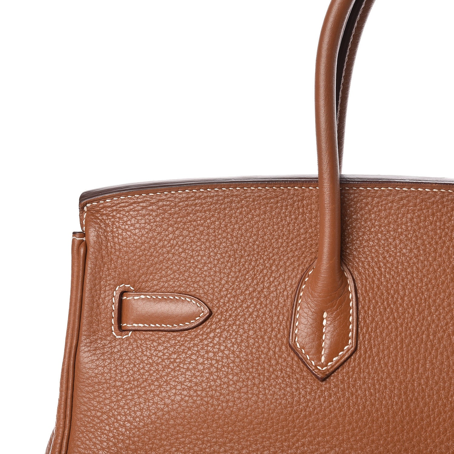 Hermes Taurillon Clemence Birkin 35 Gold 29 of 31