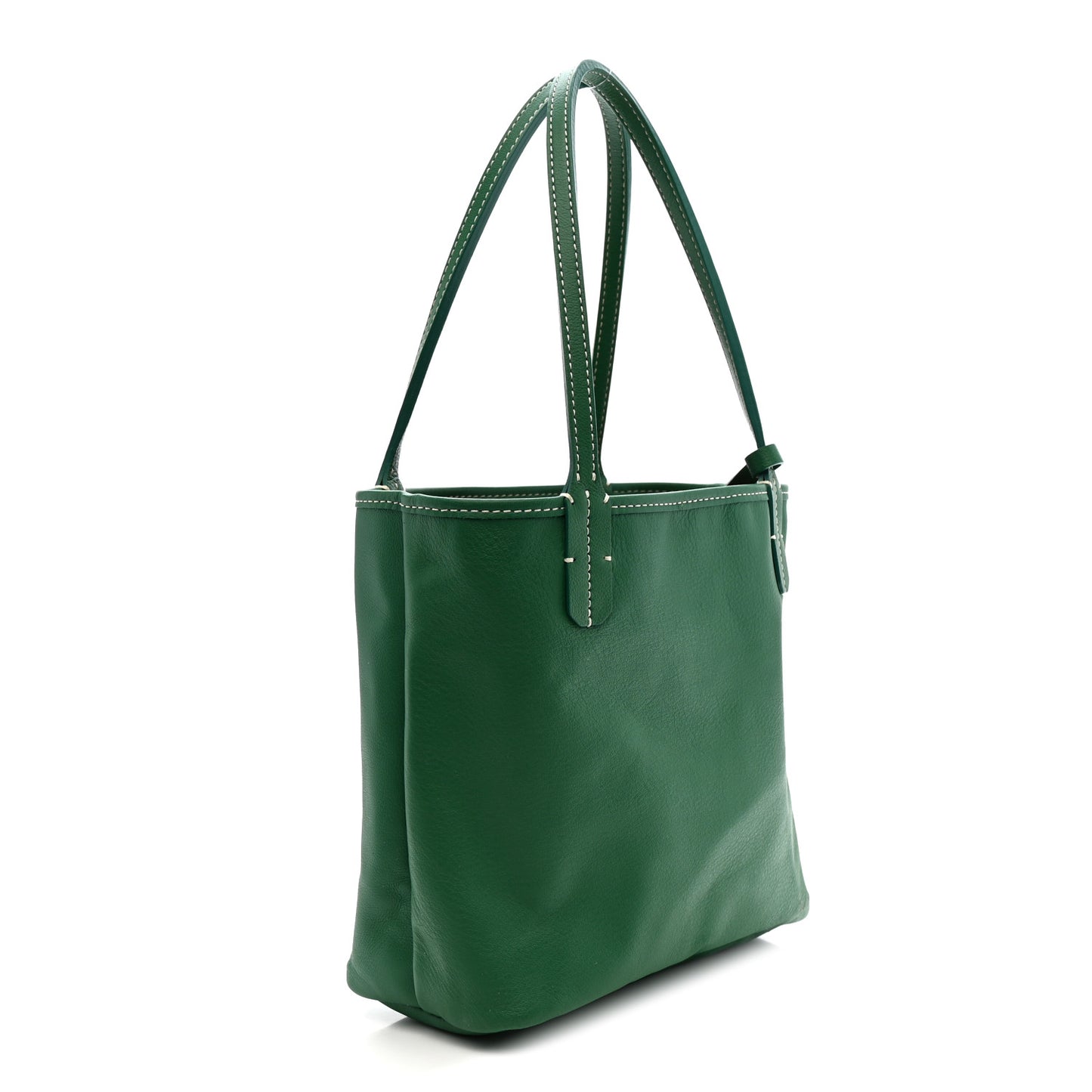 Goyardine Reversible Mini Anjou Green Green