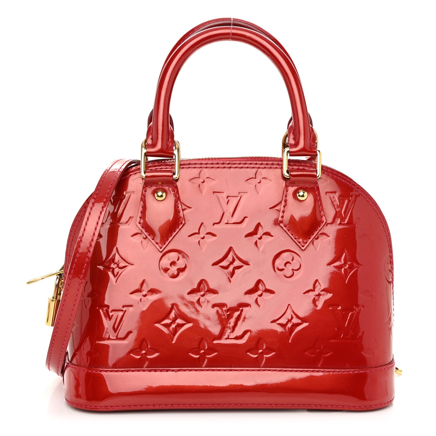 Louis Vuitton Vernis Alma BB Pomme D'Amour 1 of 10