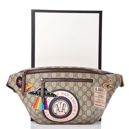 Gucci GG Supreme Monogram Courrier Belt Bag Beige New Acero 8 of 8