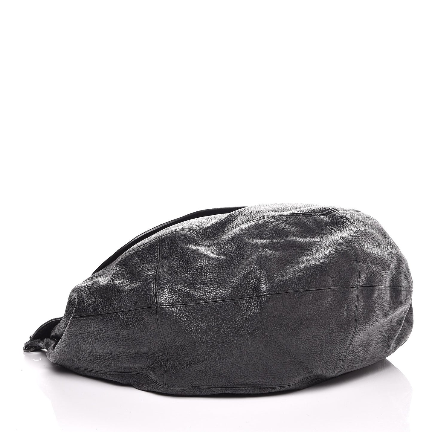 Cervo Intrecciato Flap Hobo Nero Black