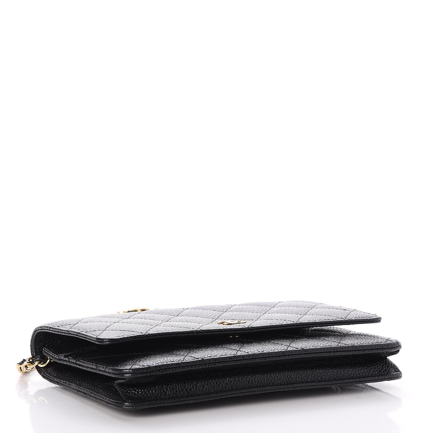 Chanel Caviar Quilted Wallet On Chain WOC Black 4 of 9