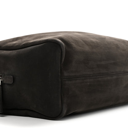 The Row Nubuck Astra Bowling Bag Ebony Brown 8 of 9