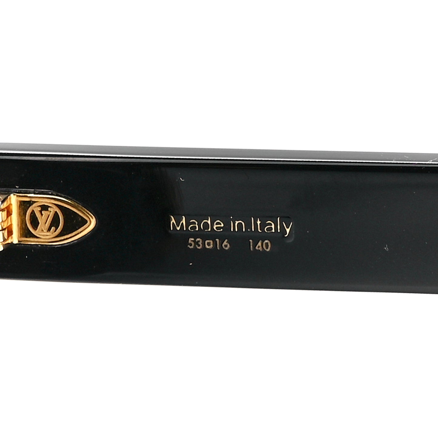 Acetate LV Moon Cat Eye Sunglasses Z1655W Black