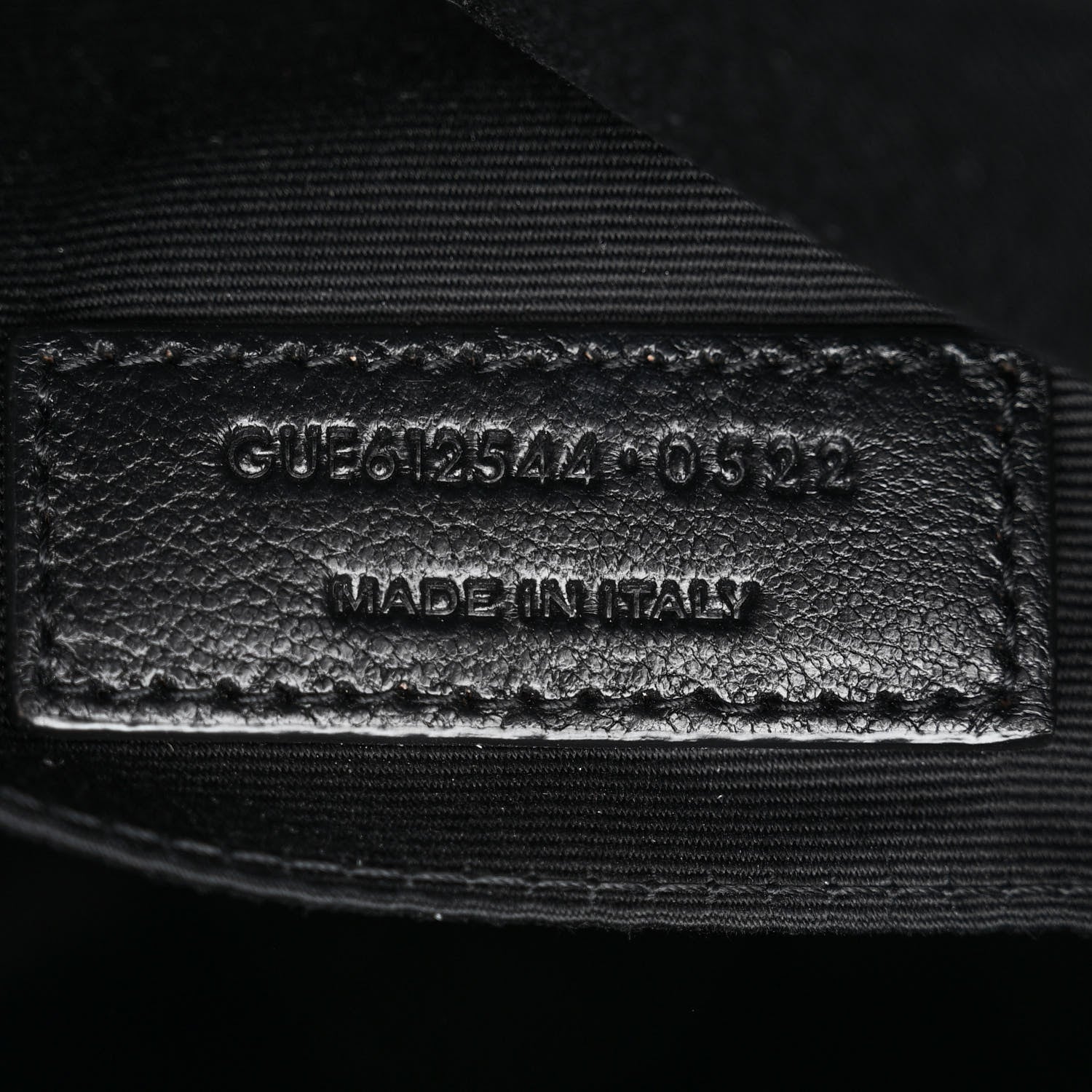 Saint Laurent Calfskin Matelasse Monogram Lou Camera Bag Storm 7 of 12