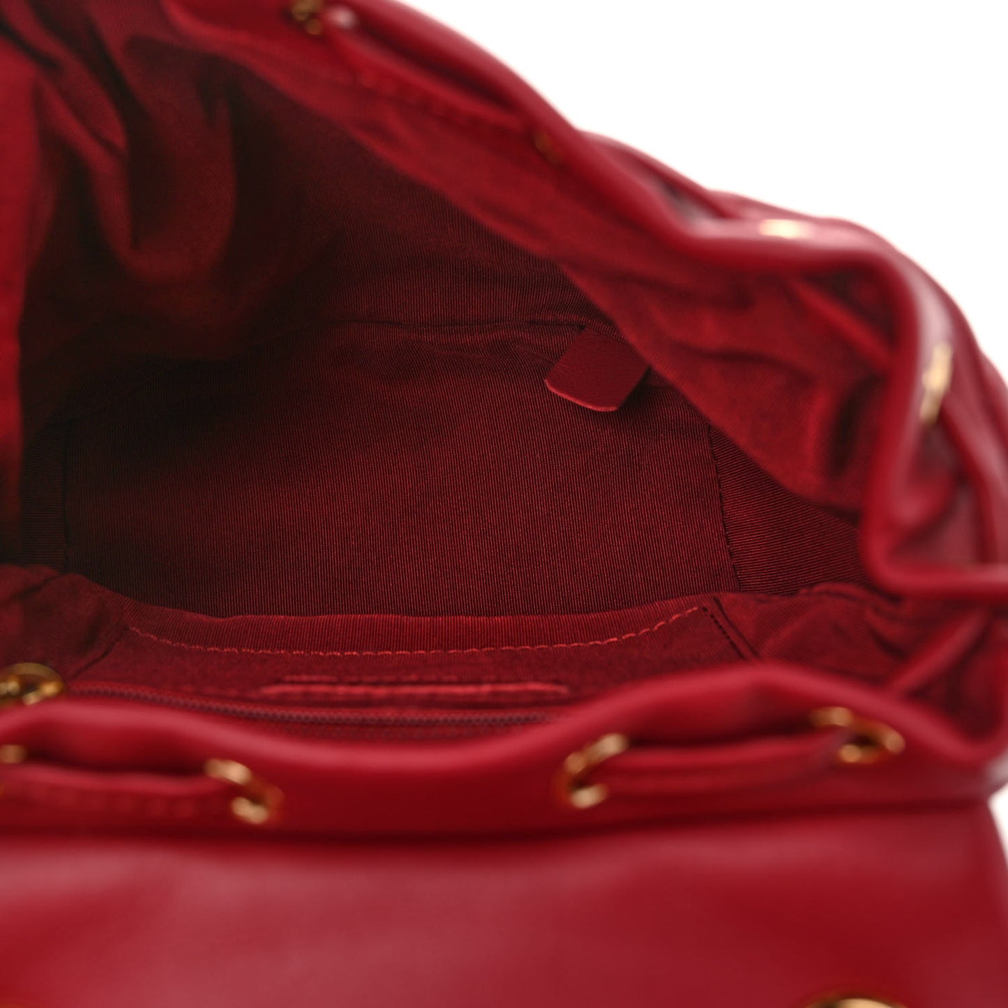 Calfskin Quilted Mini Urban Spirit Backpack Red