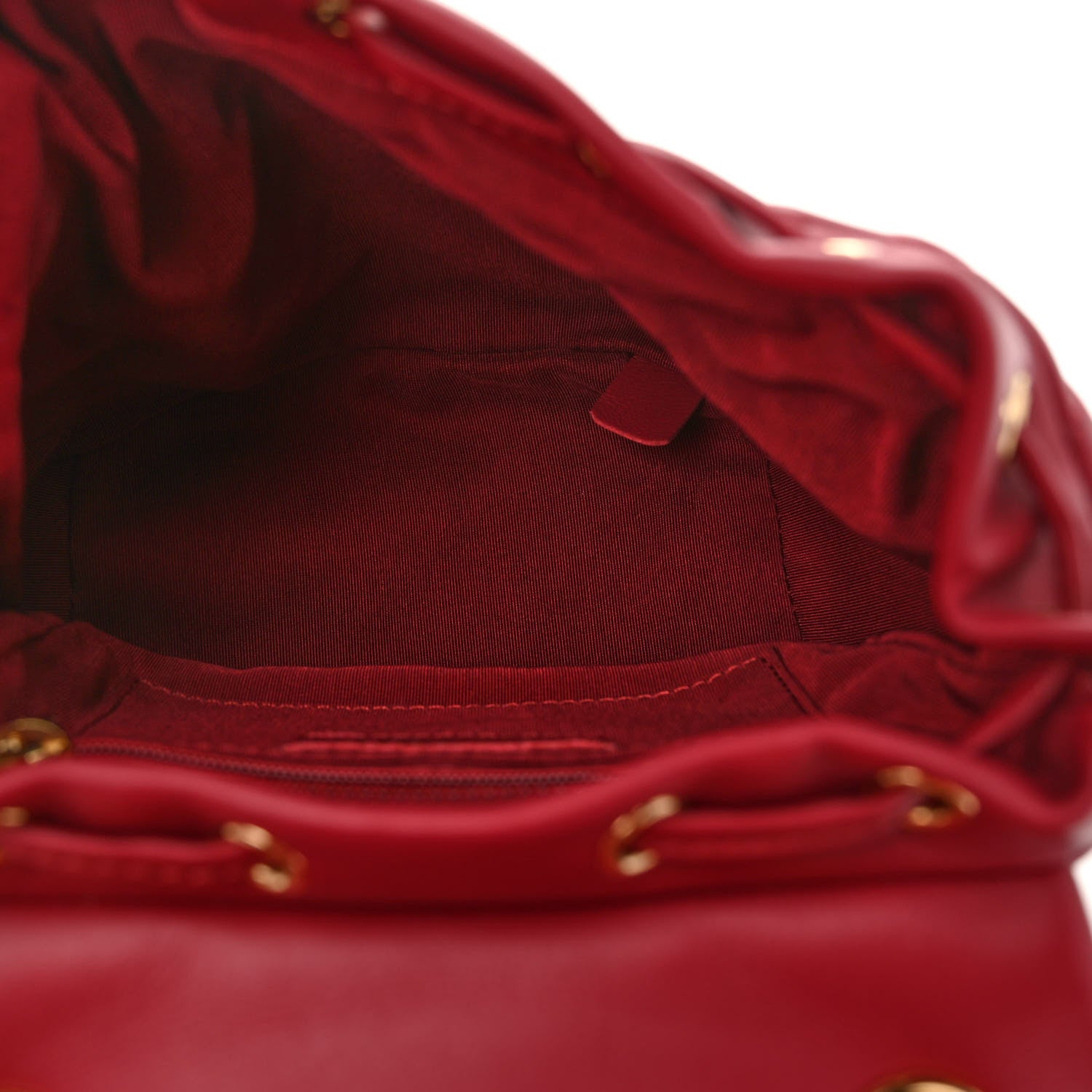Chanel Calfskin Quilted Mini Urban Spirit Backpack Red 5 of 10