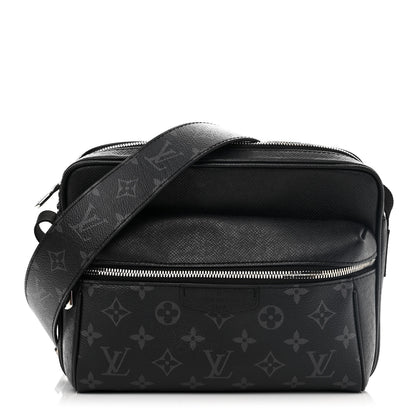 Louis Vuitton Taiga Monogram Eclipse Outdoor Messenger Black 1 of 11