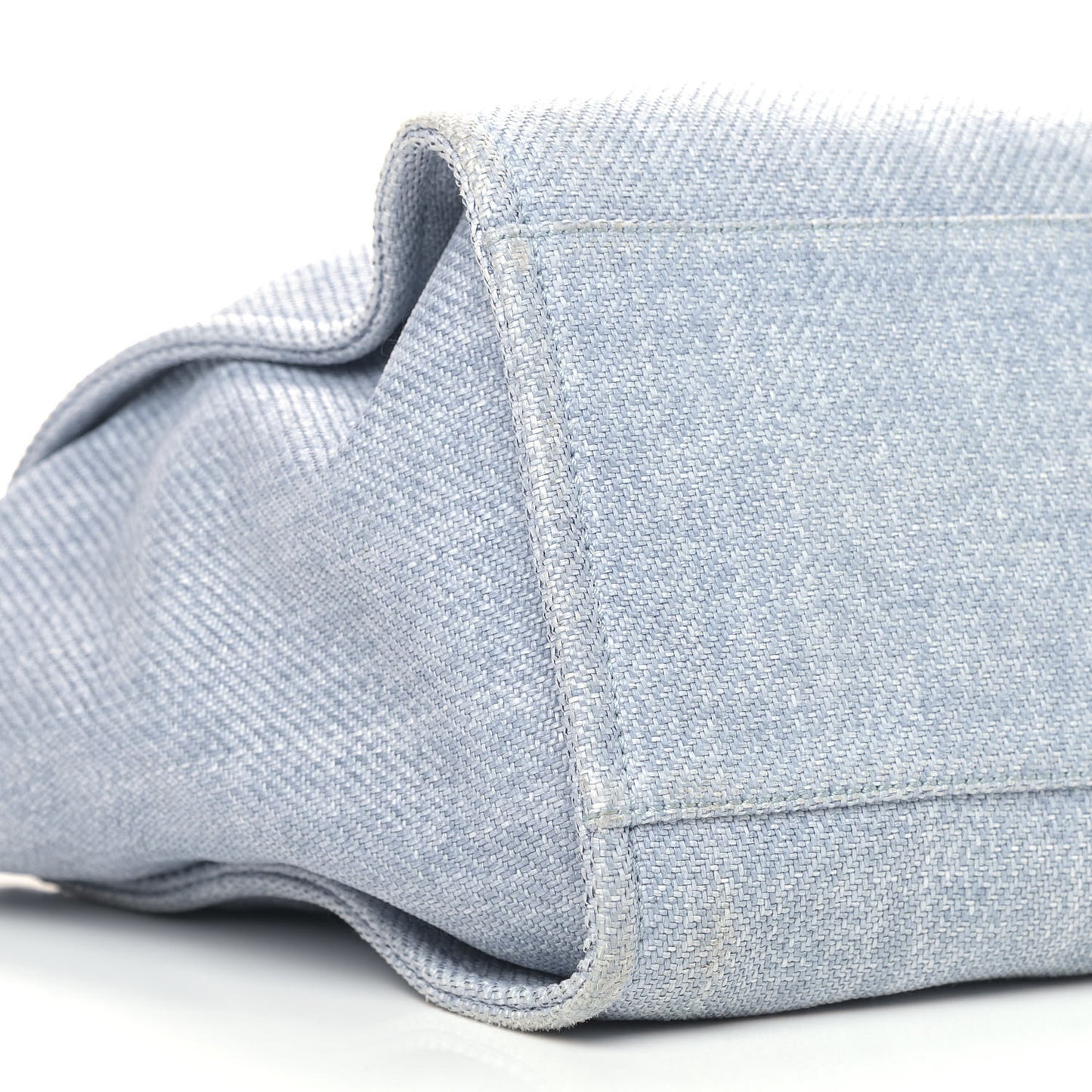 Canvas Large Deauville Tote Denim Blue