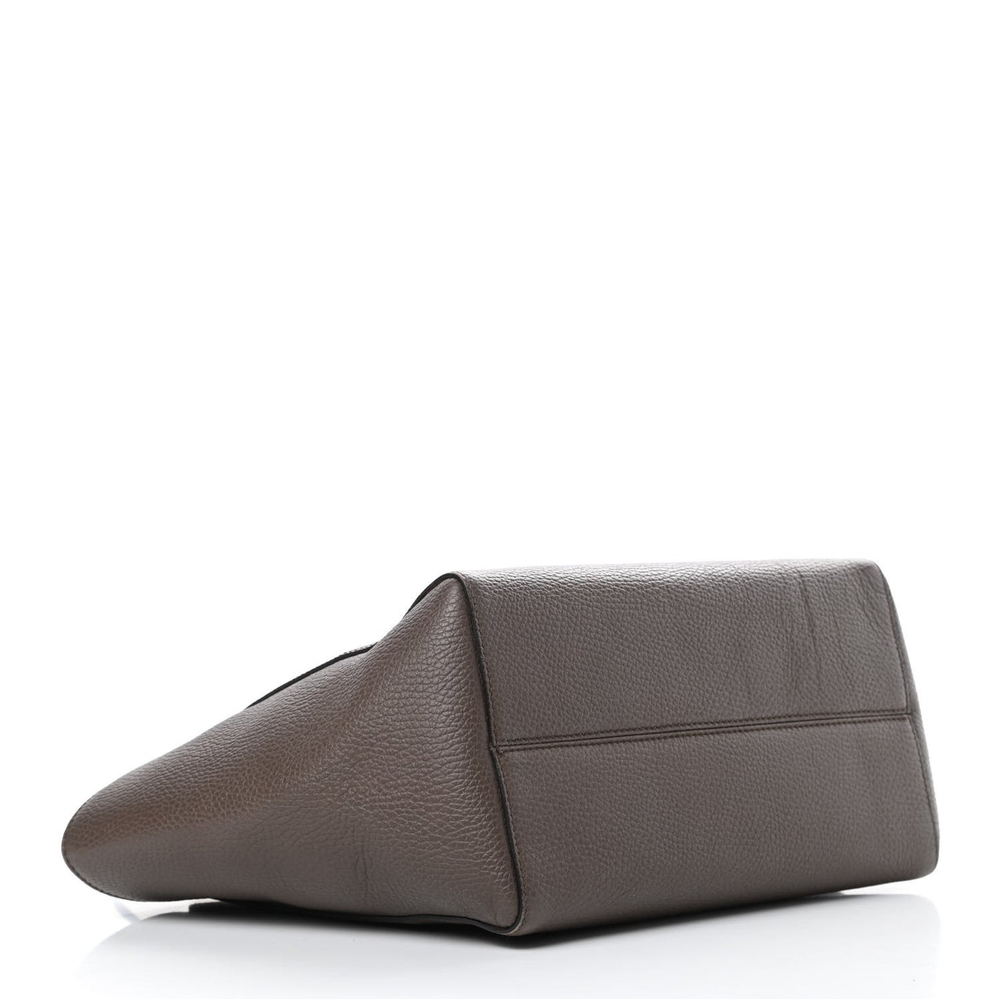 Dollar Calfskin Small Swing Tote Grey Field Soft Pink