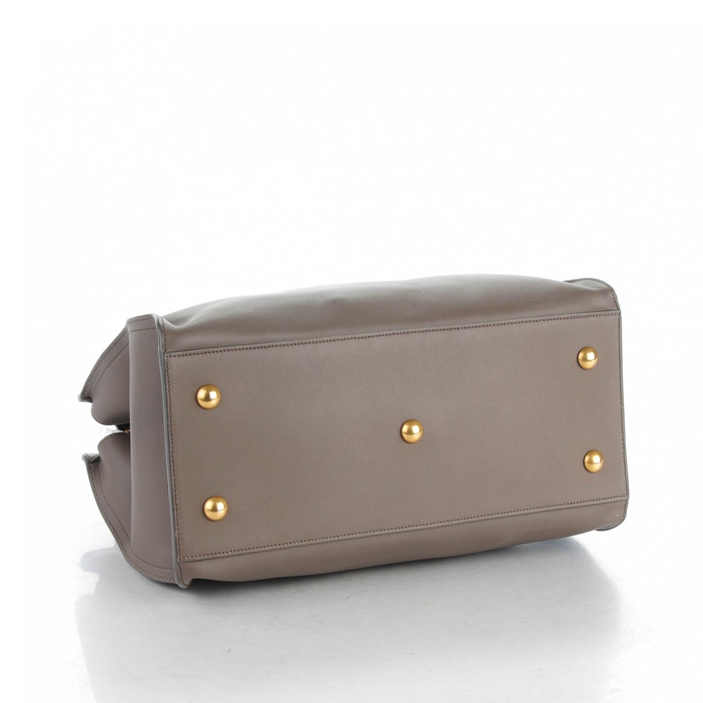 Calfskin Small Classic Y Cabas Grey