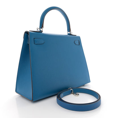 Hermes Epsom Kelly Sellier 28 Mykonos 3 of 11