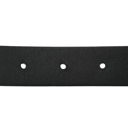 Chanel Calfskin Paris Button CC Belt 75 30 Black 3 of 7