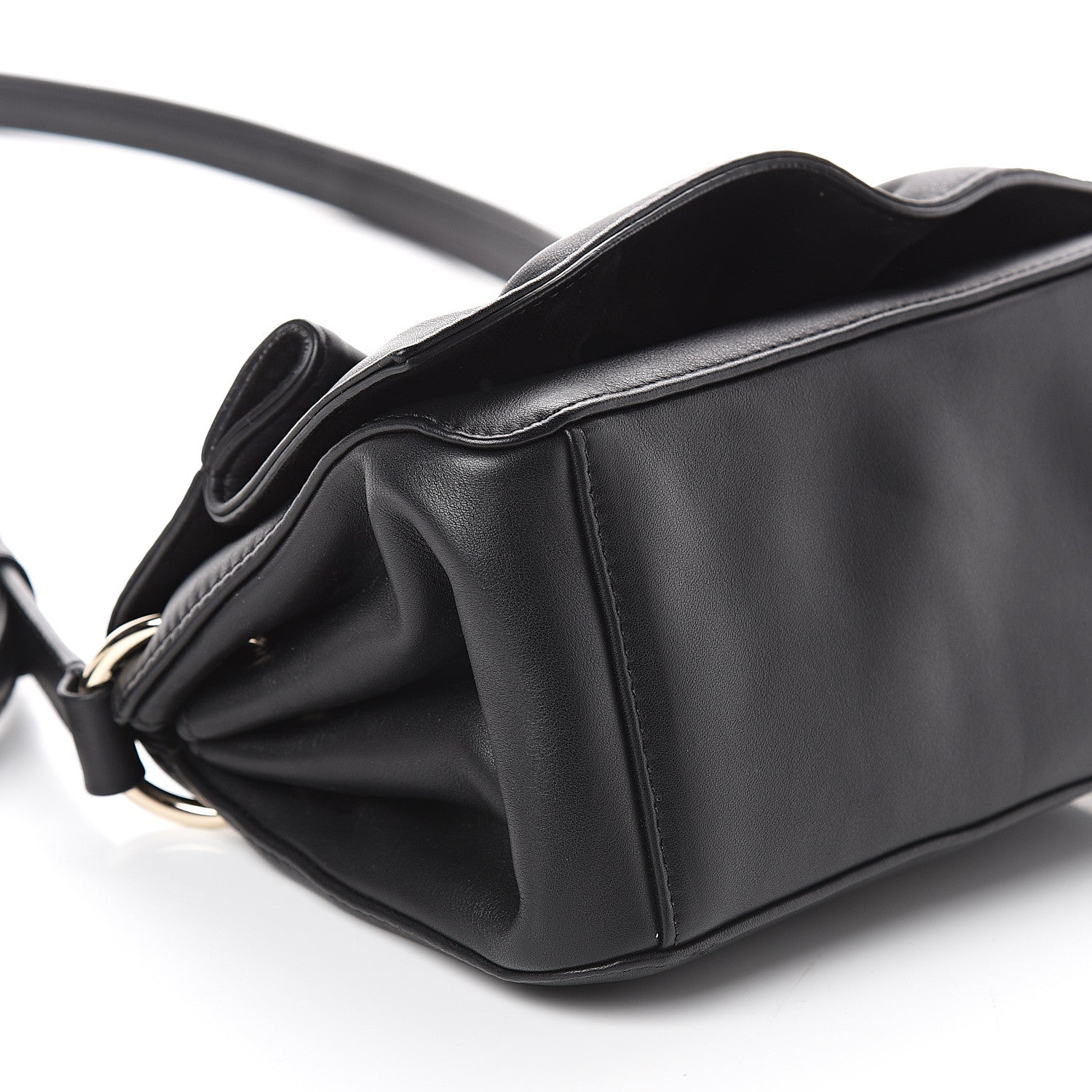 Valentino Garavani Smooth Calfskin Mini Bloomy Crossbody Bag Black 4 of 8
