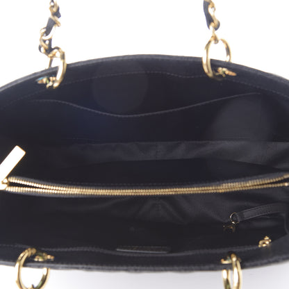 Chanel Caviar Quilted Grand Shopping Tote GST Black 4 of 9