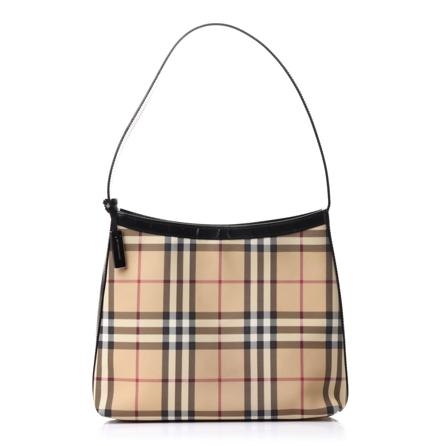 Burberry Vintage Check Shoulder Bag Black 1 of 11