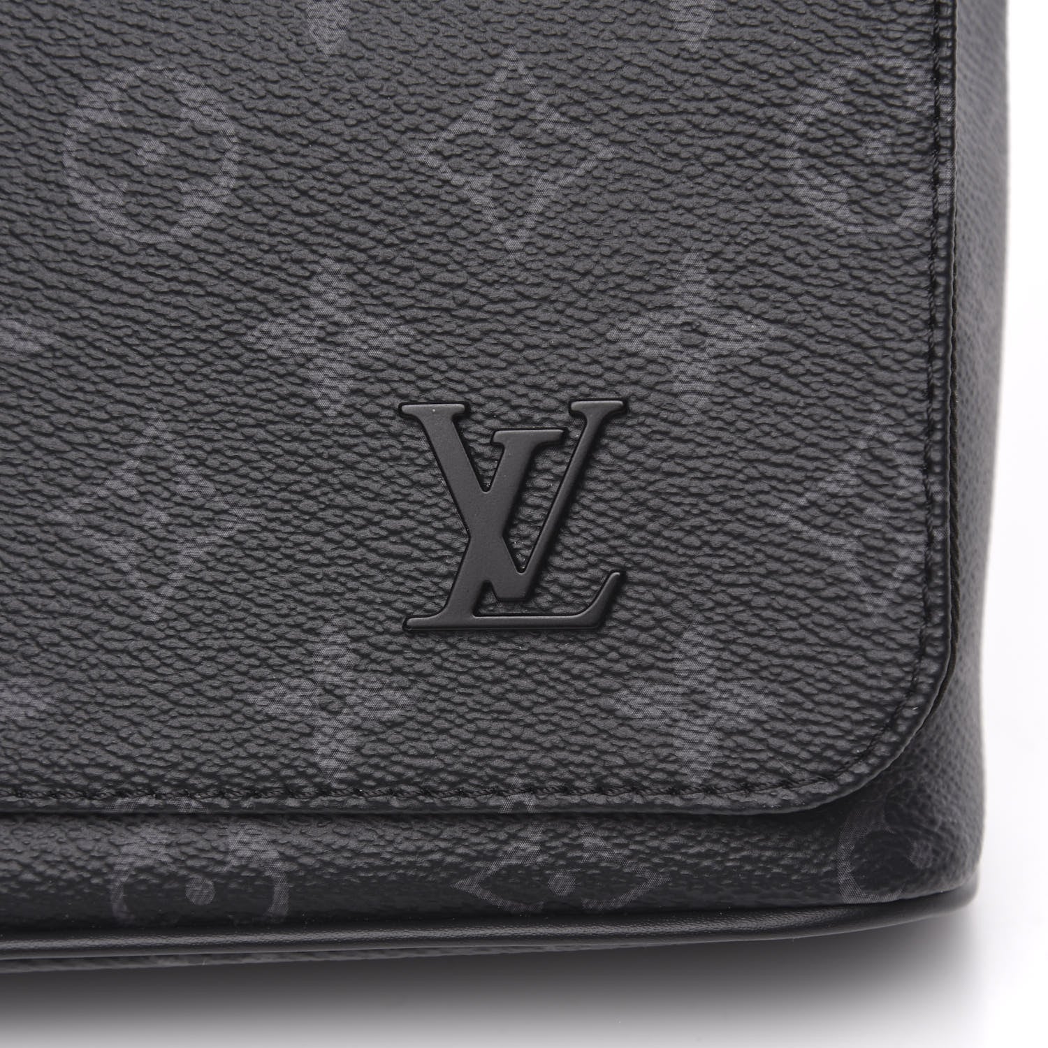 Louis Vuitton Monogram Eclipse District PM Black 9 of 10