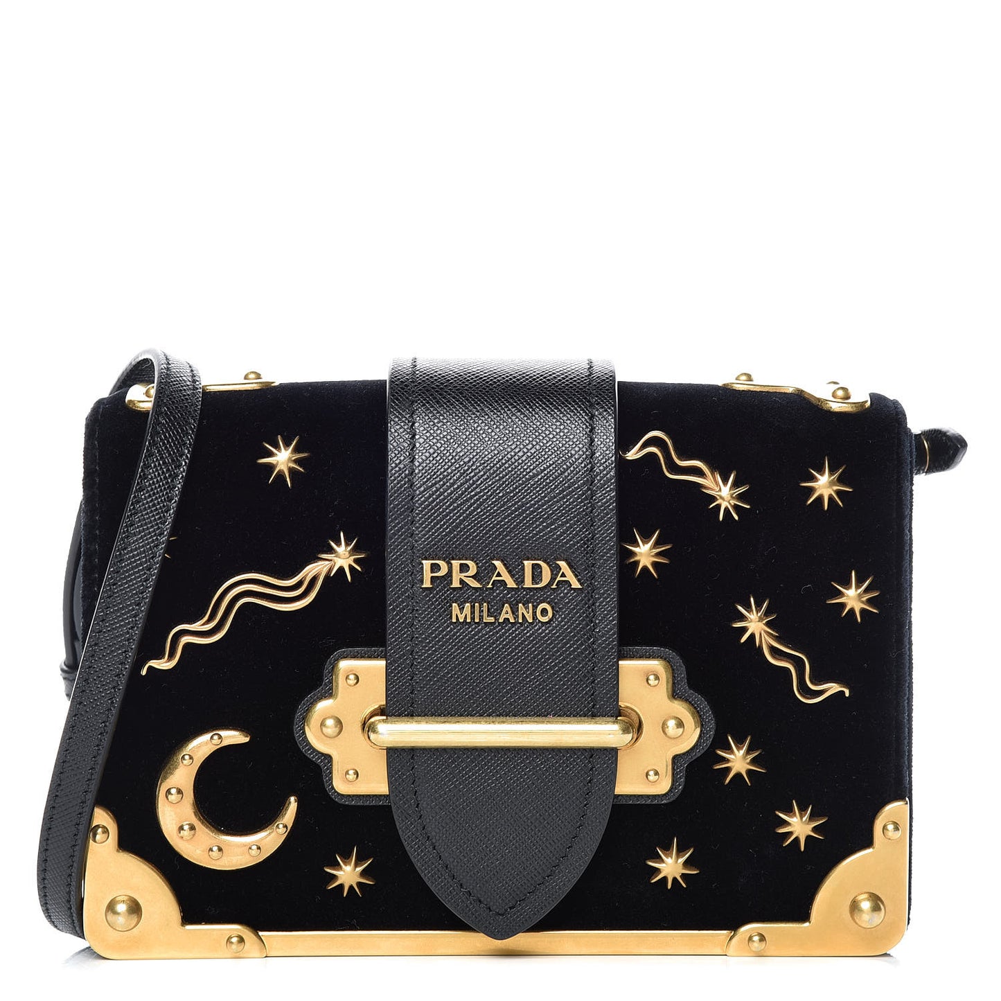 Velvet Cahier Astrology Bag Black