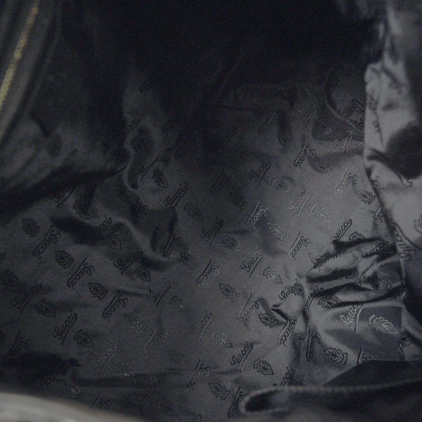 Patent Leather Hysteria Tote Black