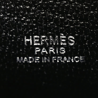 Hermes Tadelakt Mini Kelly Twilly Bag Charm Black 3 of 3