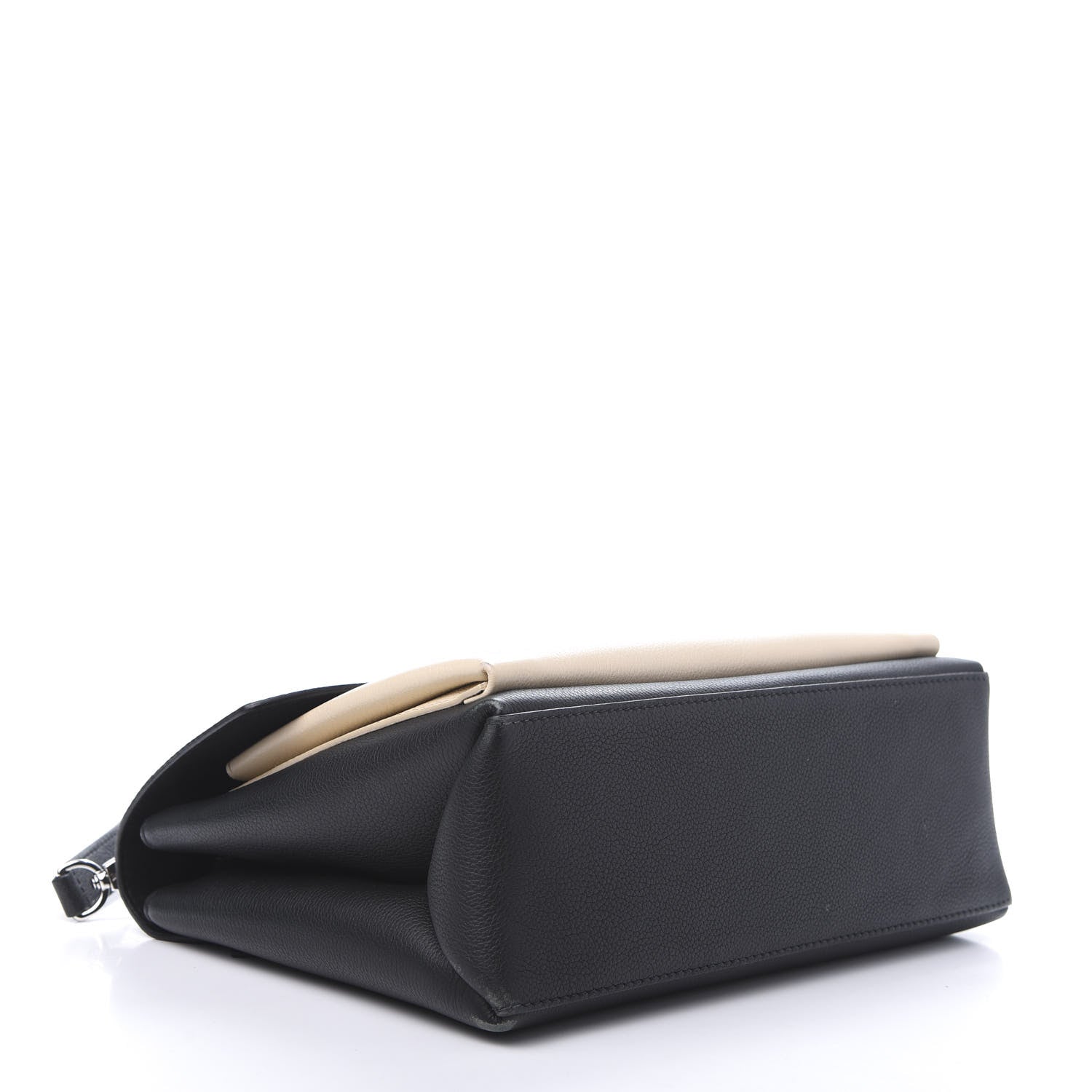 Louis Vuitton Soft Calfskin My Lockme Top Handle Vanille Black 5 of 15