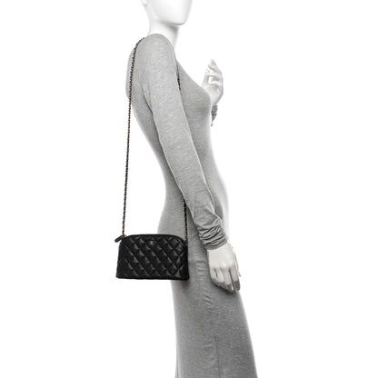 Chanel Caviar Quilted Classic Clutch with Chain Black 2 of 10