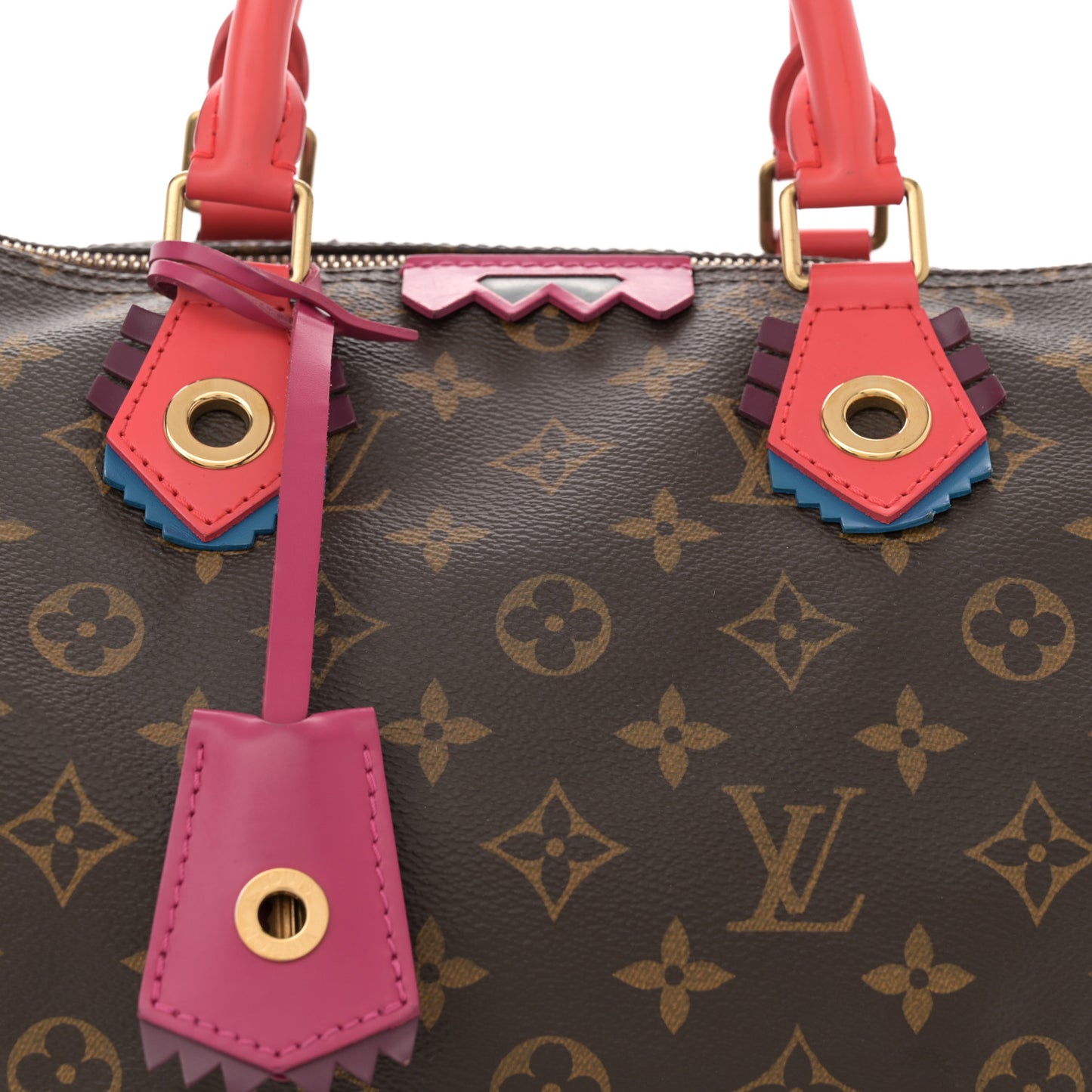 Monogram Totem Speedy 30 Flamingo