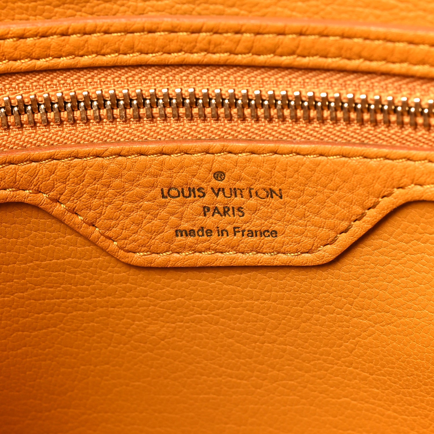 Louis Vuitton Monogram Ostrich Python Majestueux PM Yellow 6 of 9