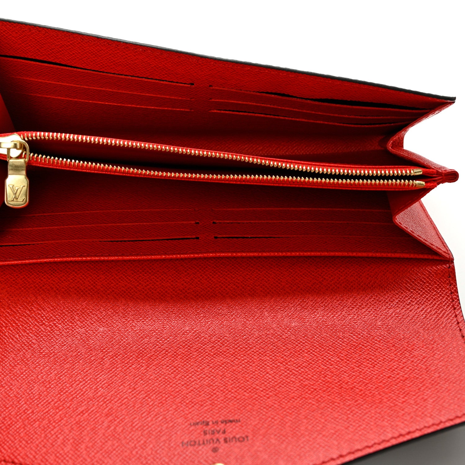Louis Vuitton Monogram Sarah Wallet NM Coquelicot 5 of 10