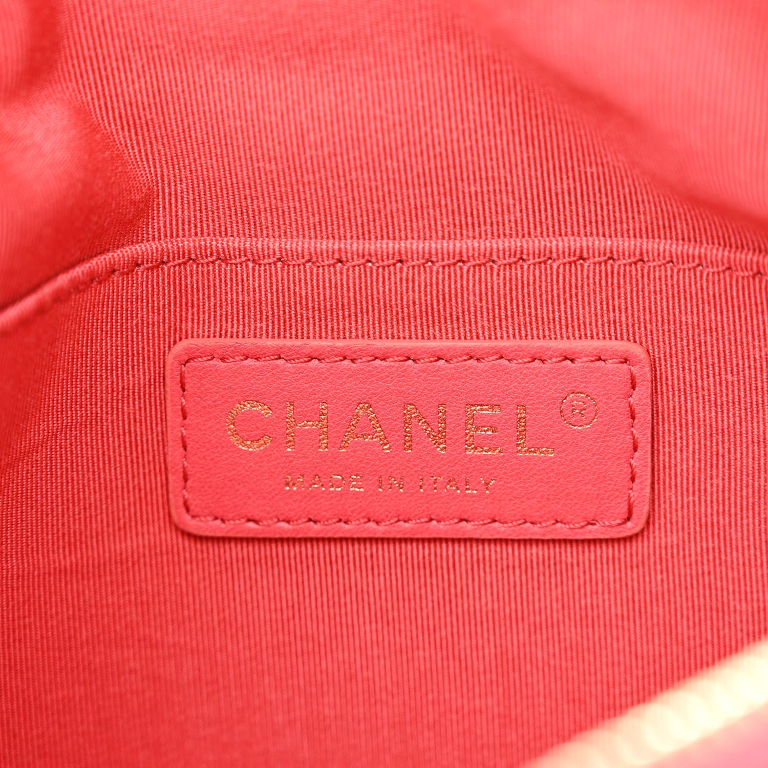 Chanel Crumpled Lambskin Quilted Bi Waist Bag Fanny Pack Pink 6 of 10